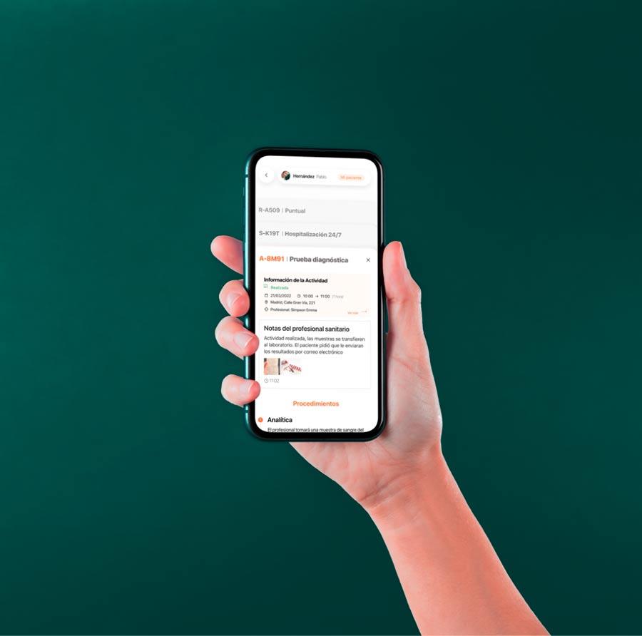 Servicios hospitalarios a domicilio