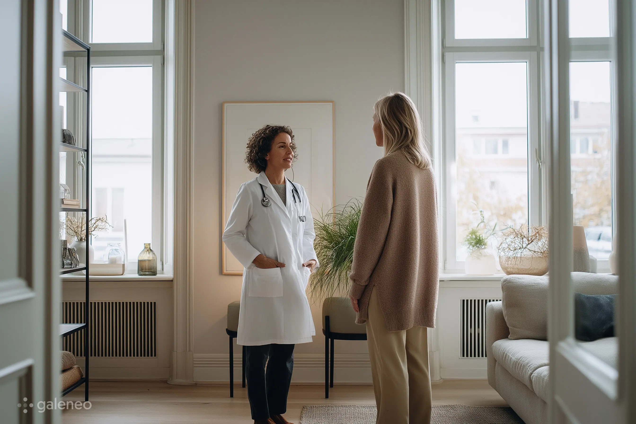 Visita médica en casa