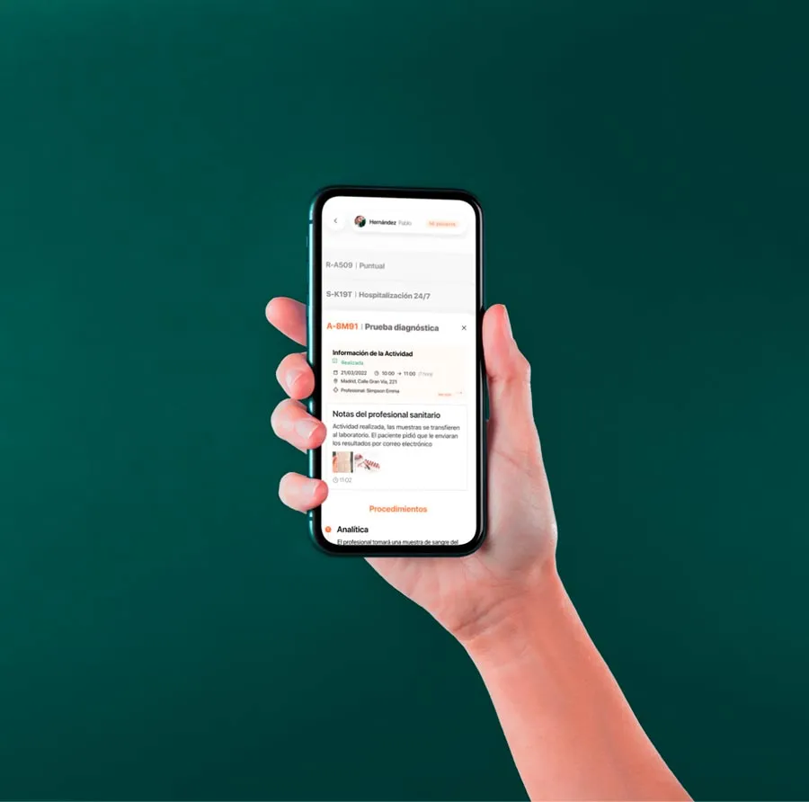 Servicios hospitalarios a domicilio